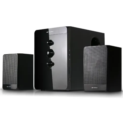 Caixa de Som 2.1 C3Tech SP-250BK - Com Subwoofer