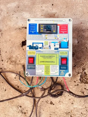 Quadro de Comando Automático para Aquecimento de Piscina EcoPlus - Usado