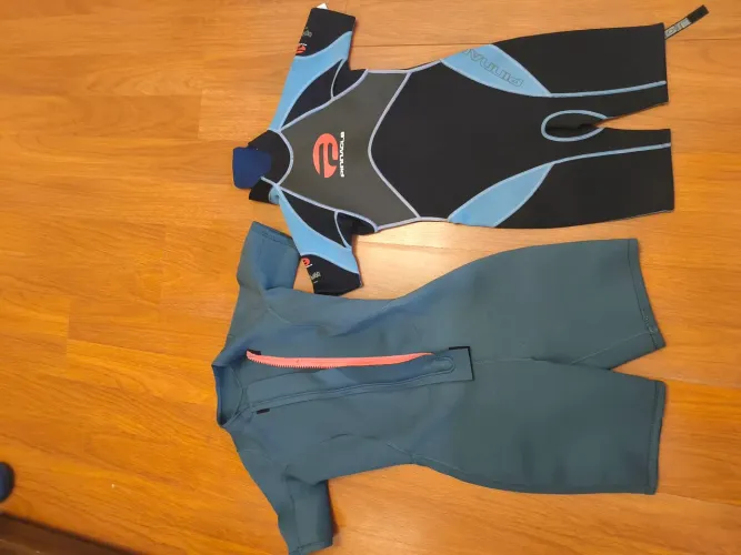 02 roupas novas de neoprene femininas para mergulho atividades aquaticas
