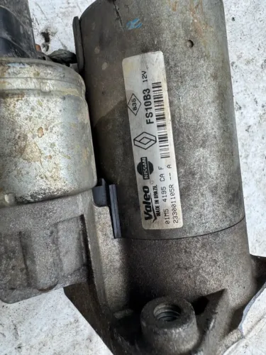 motor arranque renault sandero/logam 1,6 flex original