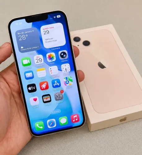 iPhone 13 128GB ROSE PERFEITO