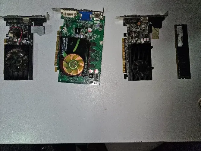 Placas de Vídeo, retirada de peça/reparo