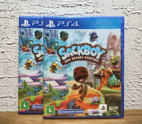 Sackboy Uma Grande Aventura Ps4 Lacrado (Aceitamos seu jogo usado com pagamento) 