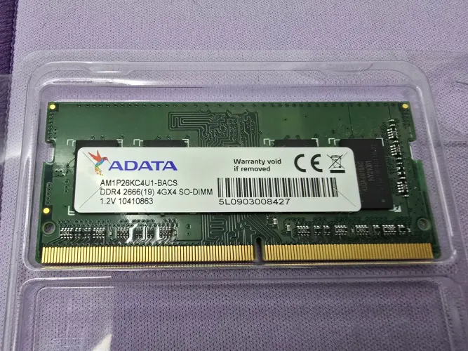 Memória RAM Adata 4gb 2666mhz ddr4