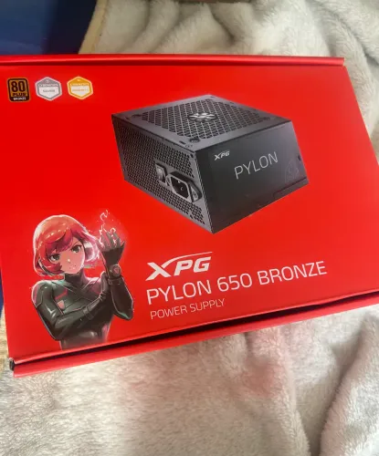 Fonte 650W XPG Pylon 80 Plus Bronze - Perfeita / Funcionando 100%