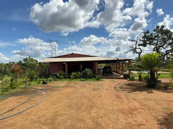 chácara ponte alta sul, 8 mil metros, casa grande, piscina, plano, 200 metros do asfalto