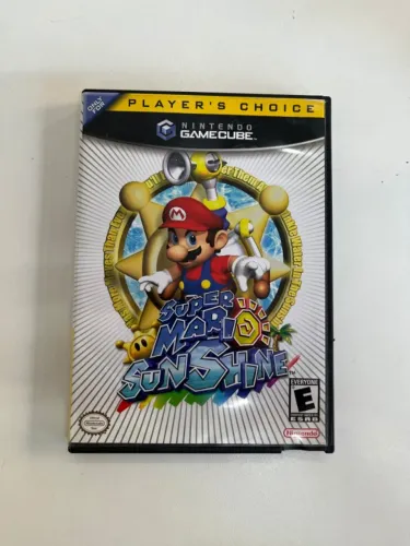 JOGO SUPER MARIO SUNSHINE SEMINOVO - GAMECUBE