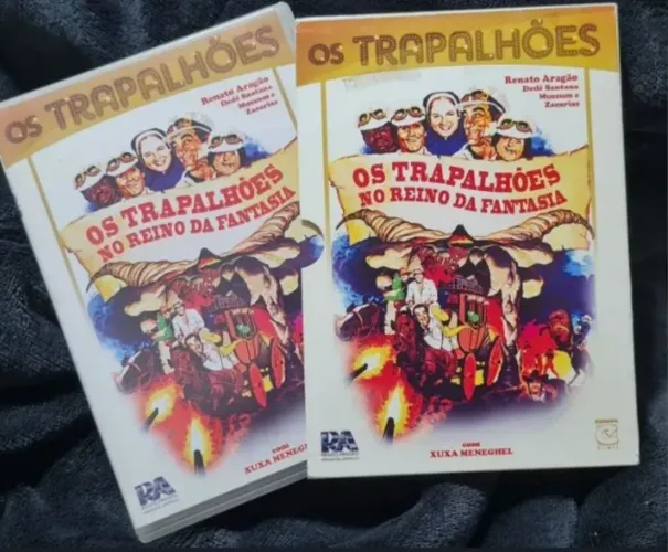 Dvd os trapalhões no reino da fantasia 