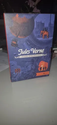 Box- Jules Verne - 4 viagens extraordinárias - Edição de colecionador - ilustrada