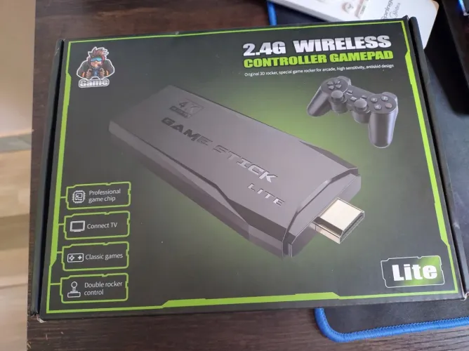 Vídeo game retrô Game stick 4k lite
