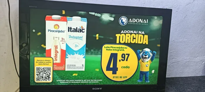 Vendo tv 32 polegadas, Sony. Sem controle remoto e sem base pedestal.