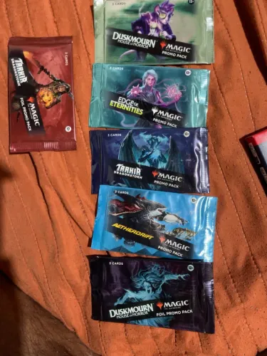 Kit Magic The Gathering Promo Packs Lacrados + Foil | 6 Unidades