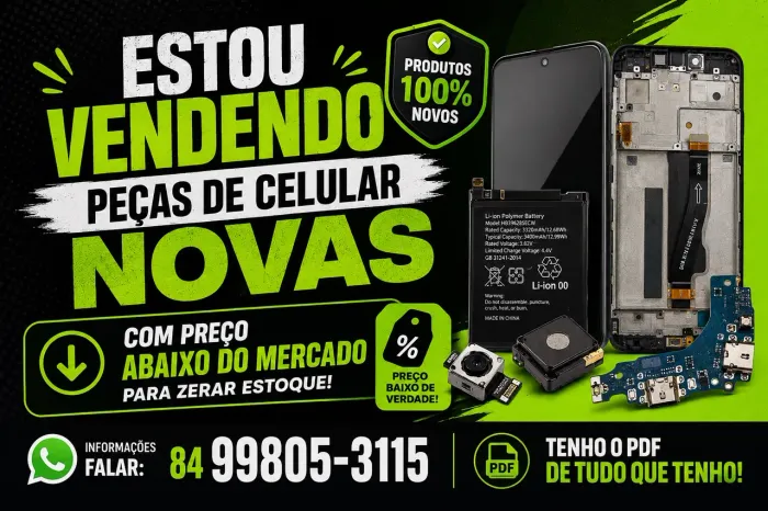 Peças pra celular com preço imperdível!!!