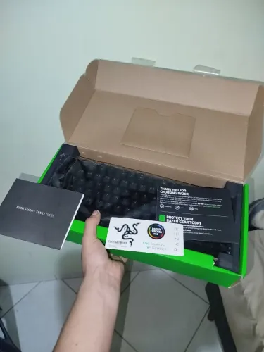 Teclado razer hunstman V2 tkl