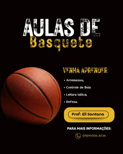 Aulas de Basquete 