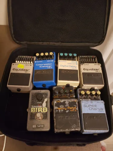 Kit de Pedais Para Guitarra Boss 2K