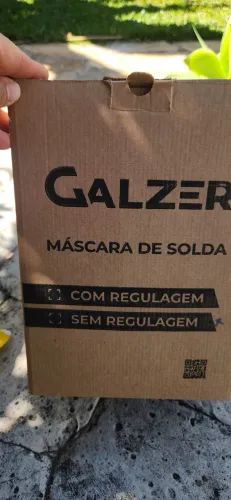 Máscara de Solda Galzer de escurecimento automático sem regulagem