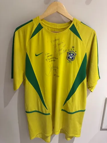 Blusa Original Brasil 2002 Pentacampeão 