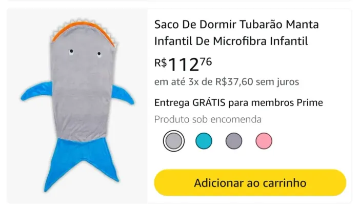 Cobertor Infantil