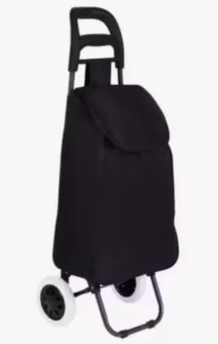 Carrinho de compras ( azul e preto )