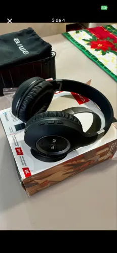 Fone de Ouvido Headphone AIWA HP-02-B Bluetooth ANC Alta Definição Original