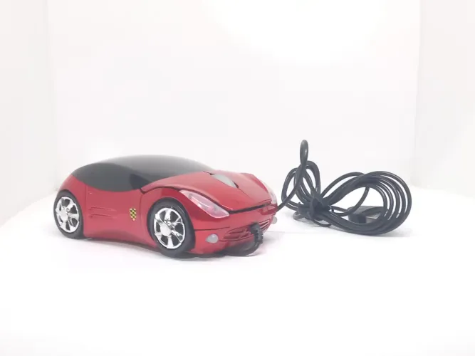 Mouse óptico 3D Classe Vermelho