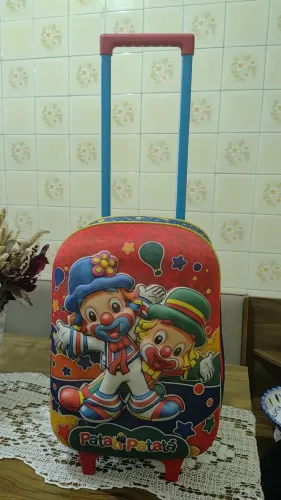 Mochila de rodinha Patati e Patata
