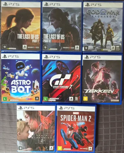 Jogos playstation 5 mídia física