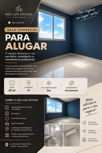 LOCAÇÃO | SALA COMERCIAL  SÃO LUÍS OFFICES LOCAÇÃO | SALA COMERCIAL  SÃO LUÍS OFFICES