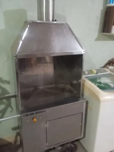 Carrinho de inox