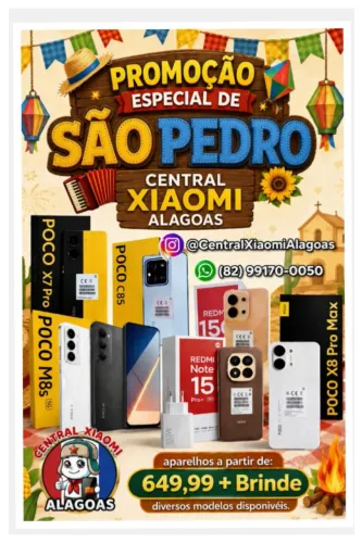 XIAOMI POCO X8 PRO MAX 5G E DIVERSOS MODELOS DISPONÍVEIS - PROMOÇÃO 