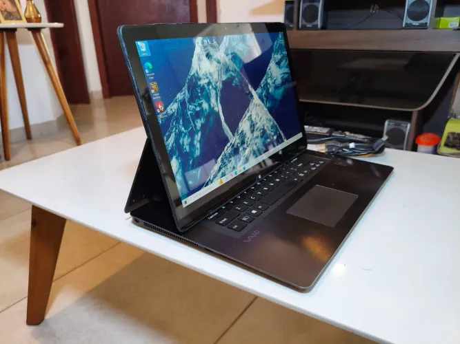 Notebook Sony Vaio 2 em 1 Intel i7 4gen, NVidia GT 735M, 6GB RAM, SSD 120GB, Tela de 15"