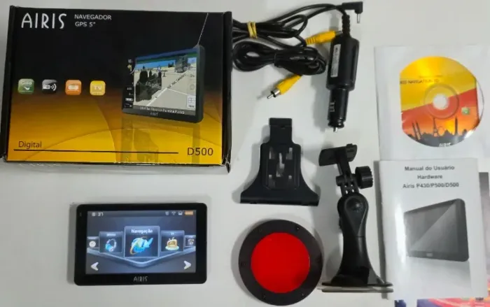 GPS Airis D500 Air, TV digital, Bluetooth, Calculadora + GPS Airis T930