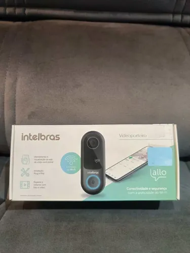 Vídeo Porteiro Intelbras Allo W3 Wi-Fi