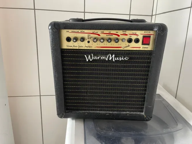 Pedaleira e amplificador