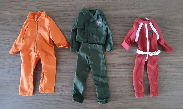 Roupas e acessórios do Boneco Falcon
