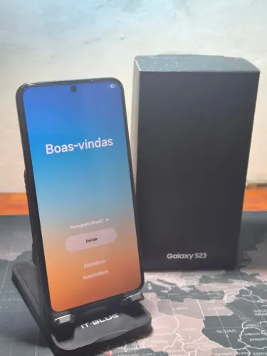  Samsung Galaxy S23 5G 256GB Tela 6.1'' 8GB RAM Processador Snapdragon