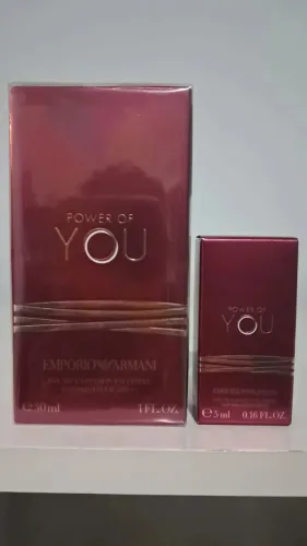 kit perfume emporio armani power of you edp