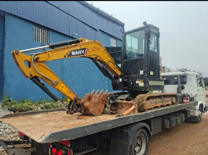 vendo escavadeira sany sy 35 4ton nova