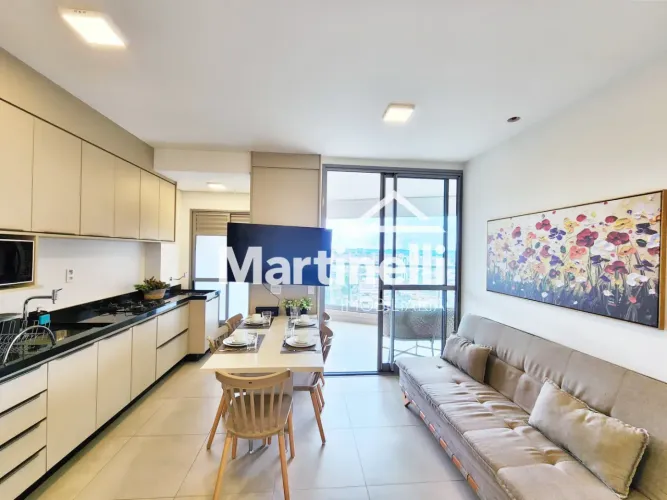 Apartamento mobiliado para locação no Edifício Fíusa One, próximo à Avenida Presidente Var