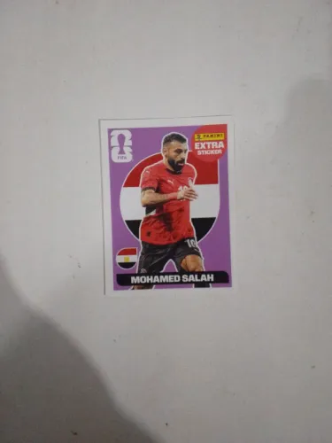 Figurinha Legend Mohamed Salah lilás original 2026