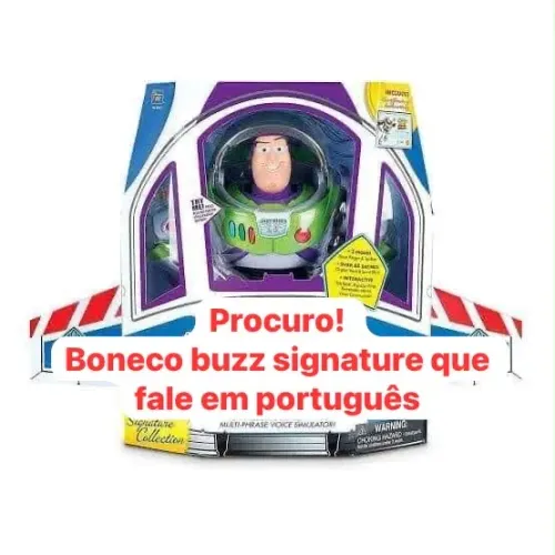 Boneco toy story buzz lightyear disney fala em português thinkway toys