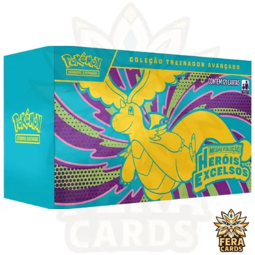 Coleção Treinador Avançado Heróis Excelsos ETB Pokémon TCG
