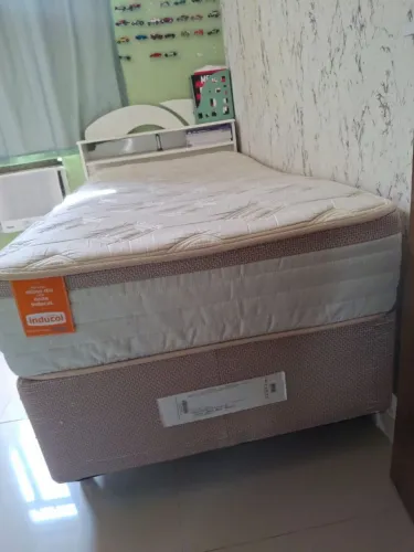 Cama box solteiro inducol