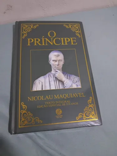 O Príncipe - Maquiavel | Edição de Luxo 510 Anos | Capa Dura | Lacrado