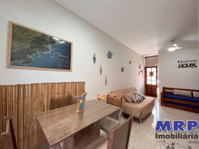 Apartamento à venda. Praia do Sapê em Ubatuba. Condomínio com lazer.