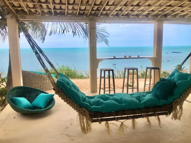 Pousada á venda em Peroba de Icapui - ce, vista panorâmica do mar