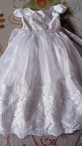 Vestido infantil para formatura do ABC