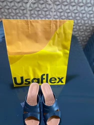 Tamanco de couro usaflex tm 36 