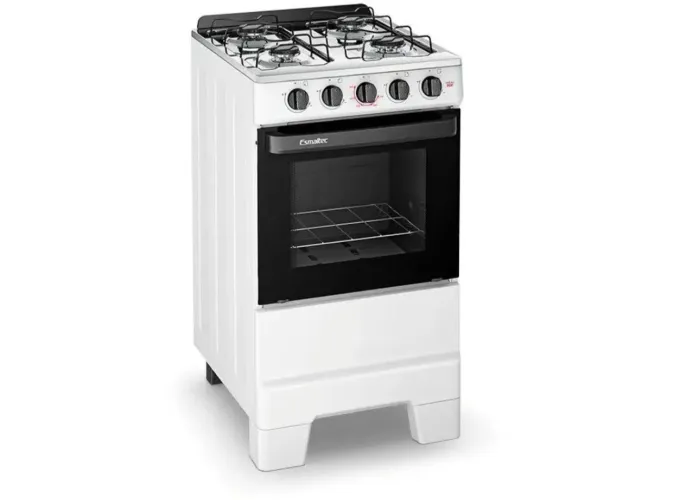 Fogão 4 bocas esmaltec branco